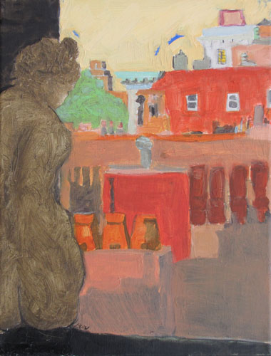 Boston  Beacon hill 2 - 5F (35x27) - huile sur toile